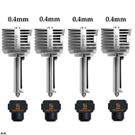 ♪✉✄for Bambulab A1 nozzle A1 Mini Hotend Stainless Steel 0.2MM 0.4MM 0.6 0.8MM Hot End Bambulab A1 A