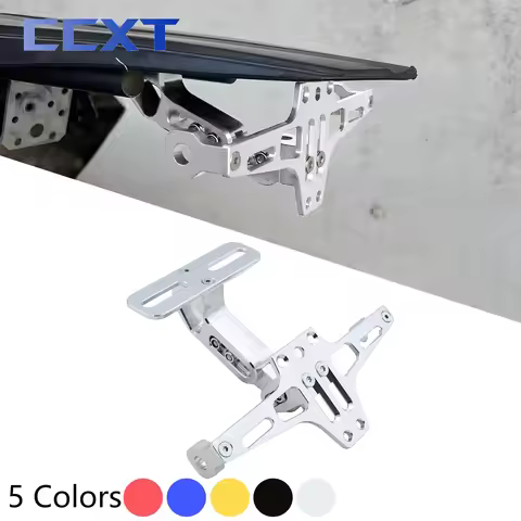 Motorcycle CNC License Plate Holder Universal Number Plate Bracket For Yamaha MT07 MT09 MT10 For DUC