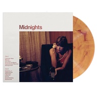 Taylor Swift - Midnights vinyl LP record (Blood Moon Marbled)