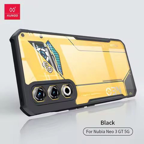 For ZTE Nubia Neo 3 GT Neo 5 Pro 5G Case XUNDD Airbags Shockproof Transparent PC+TPU Camera Protecti