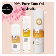 Emu Tracks Pure Emu Oil (100% Authentic from Australia) Suitable for Sensitive &amp; Eczema Skin 50ml/ 100 ml/ 250 ml