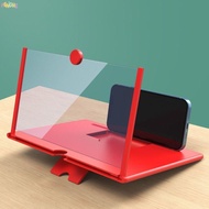 FENGHE Enlarge Stand Magnifying Glass Mobile Phone Screen Magnifier Phone Stand Phone Desk Holder Pu