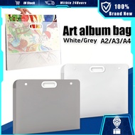 8K Drawing Bag A2/A3/A4 Hand-Held Art/Sketch/File/Paintings Stationery School Office Supply
