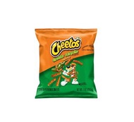 Cheetos Cheddar Jalapeno Crunchy 奇多 墨西哥辣椒芝士味脆脆條 1 oz (28.3 g)【028400065528】