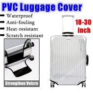 Suitcase Luggage Cover Transparent Baggage Cover Clear Travel Luggage Pvc Cover Waterproof large