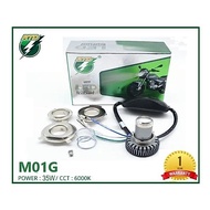 RAYTON RTD AC/DC M01G-3 lines LED MOTORCYCLE HEADLIGHTS | (ORIGINAL) RTD MALAYSIA OFFICIAL