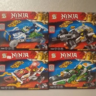1 Set Of Skill Development Blocks There Are 4 Boxes Ninja CAR Sy7032A-7032D