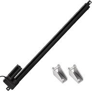 JQDML 24V 28 Inch Stroke Linear Actuator Heavy Duty 660lbs/3000N IP65 Waterproof Speed 0.2"/sec Line