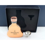 COD Original HENNESSY XO Hennessy Glass Platinum Hip Flask With Funnel And No Wine.