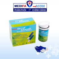 Hộp que thử đường huyết On Call Advanced Acon Biotech Mỹ chính hãng an toàn
