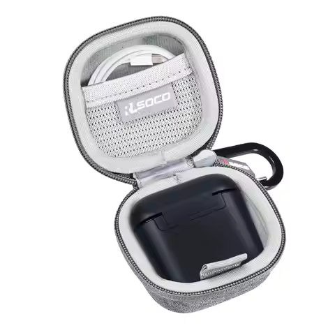 Hard Case for Sennheiser ACCENTUM Open Wireless Earbuds Water-Resistant Storage Pouch with Sturdy Me