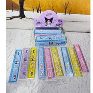 [WHOLESALE = BOX = 60pc] 15 cm SANRIO ruler 15 cm ruler/ruler 15 cm SANRIO /mistar STICTH 20 CM
