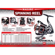 MAGURO CARRERA BR REEL | 1000-6000 | POWER HANDLE | Original