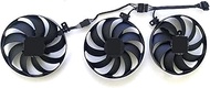 REMSEY Cooling Fans 3PCS 90MM 7PIN CF9010U12D Compatible for ASUS TUF RTX 3060 Ti 3070 3080 3090 OC Gaming Graphic Card Fans Kindly