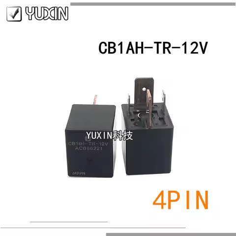10PCS/LOT 100%Original NEW Automobile relay CB1aH-TR-12V ACB86221 CB1aH-TR-24V CB1aH TR 12V 4PIN 70A