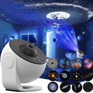 13 in 1 Planetarium Projector Starry Sky Galaxy Star Projector Night Light LED LED สำหรับห้องนอนตกแต