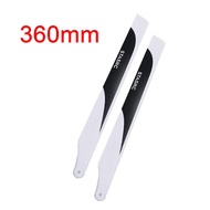 360‑mm carbon‑fiber main blades for FLYWING FW450L, compatible with Taisi X3, ALGIN 450L & 470L