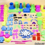 Plastic Mold Set for Modeling Kinetic Sand, Flexible Sand, Biological Modeling Sand - 1 Set of kinet