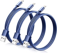 HFHSCN for iPhone Charger Cord Lightning Cables, Original 2023 Upgraded [3Pack 3ft] MFi Certified US