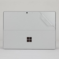 12.3นิ้ว Microsoft Surface pro9/pro8/Pro7/pro6/Pro5/Pro4ป้องกันลายนิ้วมือเคสนอกผิวด้านแบบใสฟิล์มป้องกันตัวเครื่องสติกเกอร์สีหลักสำหรับแล็ปท็อปแบบสองในหนึ่ง