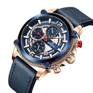 Reward sports watch leisure men's watch waterproof quartz watch belt timing code watch luminous mult