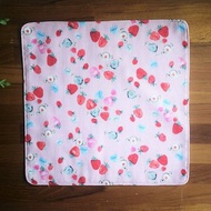 日本二重紗手帕=草莓糖果=粉紅