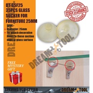 *CLEAR STOCK* DT-GSF25 35PCS Glass Sucker For Furniture 25mm *CLEAR STOCK*
