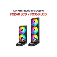 ID-COOLING FX240 LCD / FX360 LCD Black Water Cooler -
