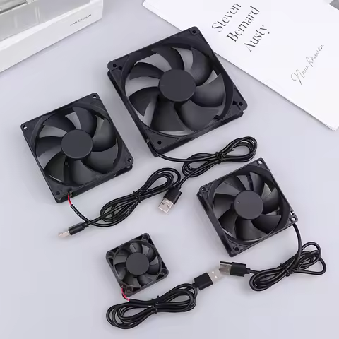 5V Brushless Cooling Fan USB Router Fan Computer Case TV Box Cooling Case 50mm 80mm 90mm 120mm PC DI