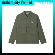 FILA x MAISON KITSUNE ORIGINALE Shirt Mens Mugwort Green F11M529401F-GN