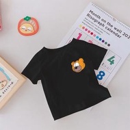 Cute Printed T-shirt Made of Cool Cotton for Children 7156