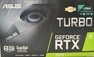 VGA (การ์ดจอ) ASUS TURBO RTX 2070 8G GDDR6  มือสอง