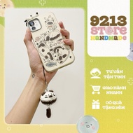 Keychain - Super Cute Handmade Wool Bear Phone Strap as a Gift [9213 STORE]