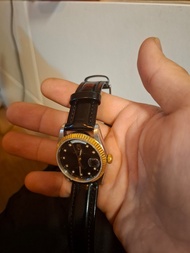 Tudor date+day 小有黑面鑽