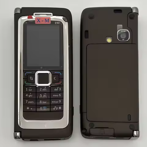 Original E90 Unlocked Mobile Cell Phone GSM 2G 3G Wifi 3.2MP Bluetooth QWERTY Keyboard Cellphone