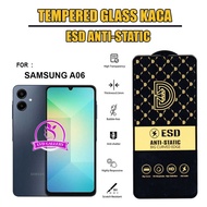 LAYAR Samsung A06 4G Samsung A06 5G Tempered Glass ESD Anti-Static Glass Full Screen