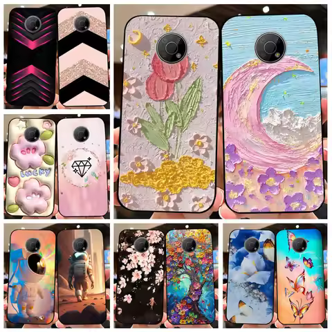 Case For Nokia G50 5G Phone Case Animal Painted Cover For Nokia G50 5G Coque For G 50 TA-1358 Soft S