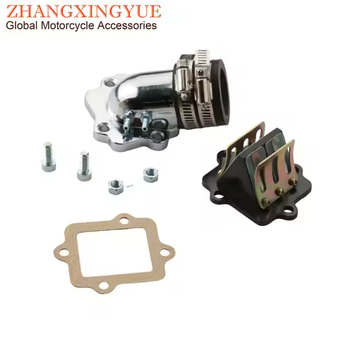 Scooter BWS100 Racing Intake Manifold Reed Valves For Yamaha BWS 100 Zuma100 YW100 100cc 4VP 2-Strok