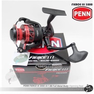 PROMO PENN FIERCE III 1000 2000 2500 3000 4000 LL 5000 6000 8000 | SPIN REEL - Zumarts Ofc