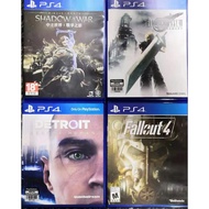 Used PS4 Game ShadowOfWar Detroit Fallout4