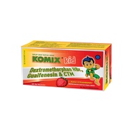 Komix Kid Strawberry Box 10's Sachet/Powerful Cough Medicine/Cold Medicine