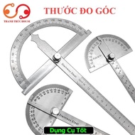 Adjustable 180 Degree Angle Ruler - Carpenter Angle Ruler, Multifunctional Angle Ruler Stainless Ste