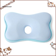 【Ready stock】 Comfortable Memory Foam Prevent Flat Head Newborn Baby Shaping Pillow Cushion