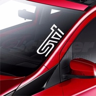 Subaru STI Car Windscreen Sticker impreza Legacy XV Forester Rear Window Decal