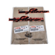 Grand Filano 3D Emblem Logo Sticker Original Large Black RightKiri BJM-F173B-10+BJM-F174B-10