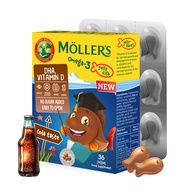 Moller’s ® | Omega 3 Capsules for Children | Natural Fish Oil Omega 3 Fish Oil for Kids | with DHA a