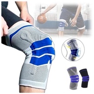 MALAYSIA: M-XL ELAK LUTUT CEDERA [1 Piece] Knee Guard Spring Support Sports Pelindung Lutut Sukan