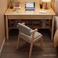 Drawer Household Multifunctional With Solid Wood Bedroom Writing Thickened Computer Desk Student Fur