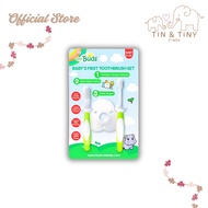 Tiny Buds Baby’s First Toothbrush & Tongue Cleaner Set 6 Months & Up