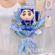 Crayon Shin Chan flower bouquet 蜡笔小新花束